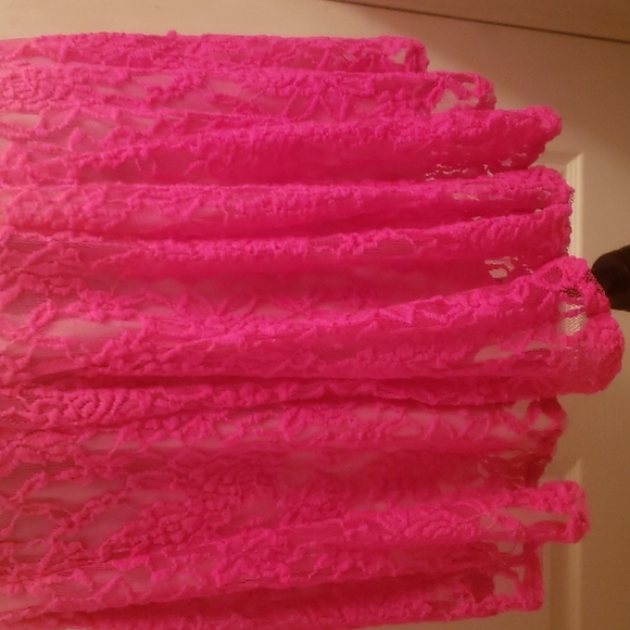Charlotte Russe Pink Lace Dress - Picture 3 of 4